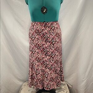 Emma James Multicolor A-Line Skirt